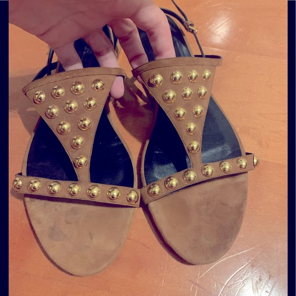 Burberry Studded Sandals Size 38.5 - Picture 1 of 6